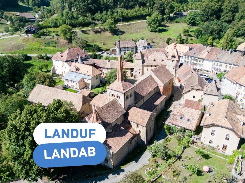 Landuf, Landab